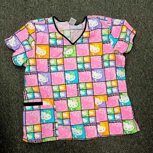 Sanrio Hello Kitty Scrub top - XL